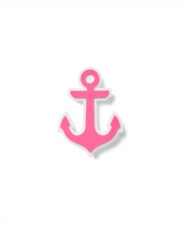 Bogg Bit - Pink Anchor