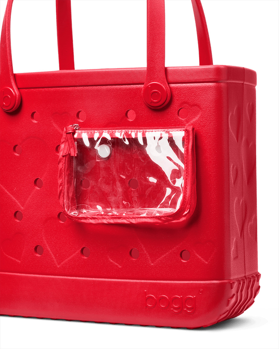 Baby Bogg Bag - Conversation Hearts Bright Red